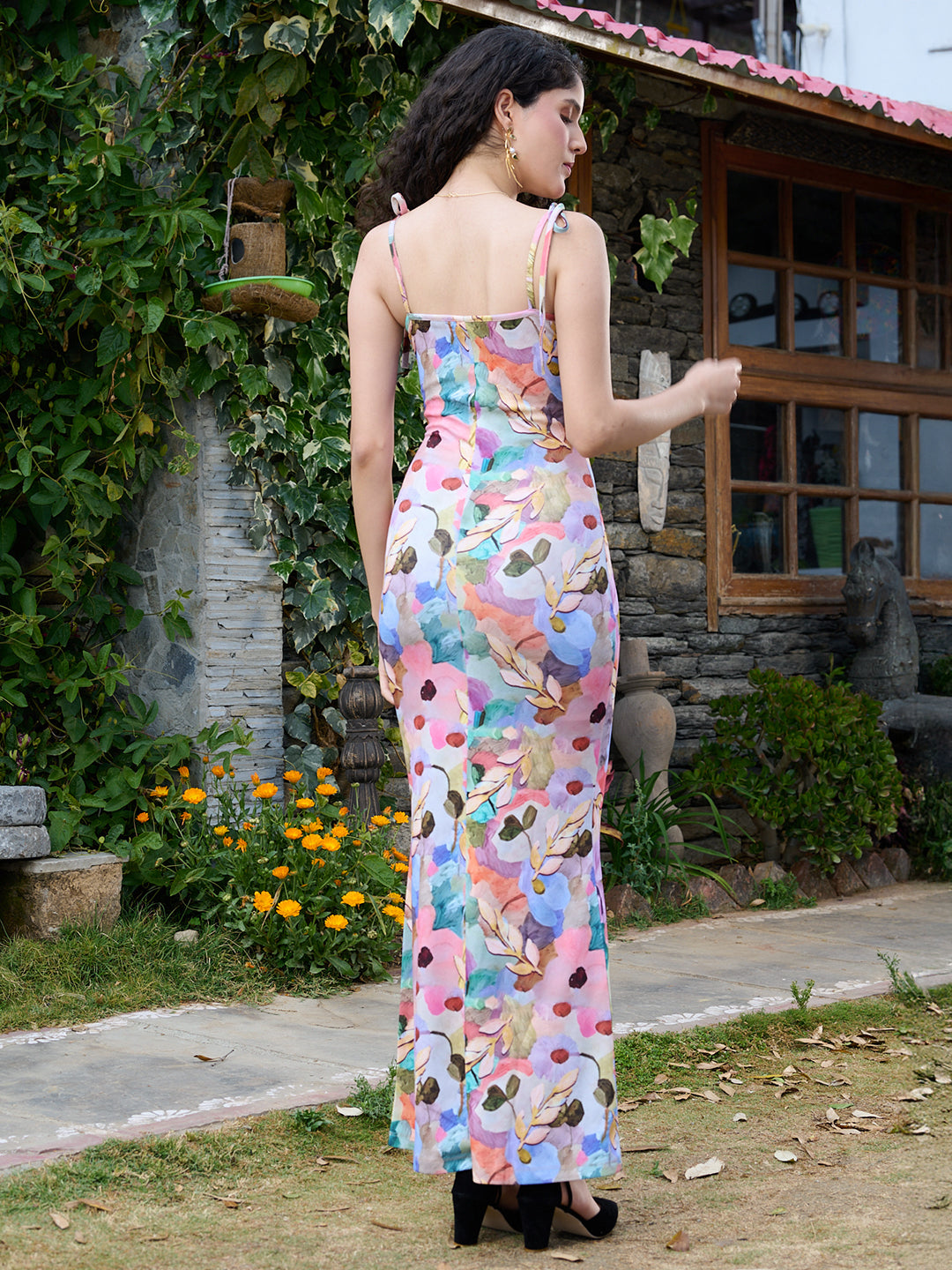 TANDUL Women Multicolor Floar Printed Dress