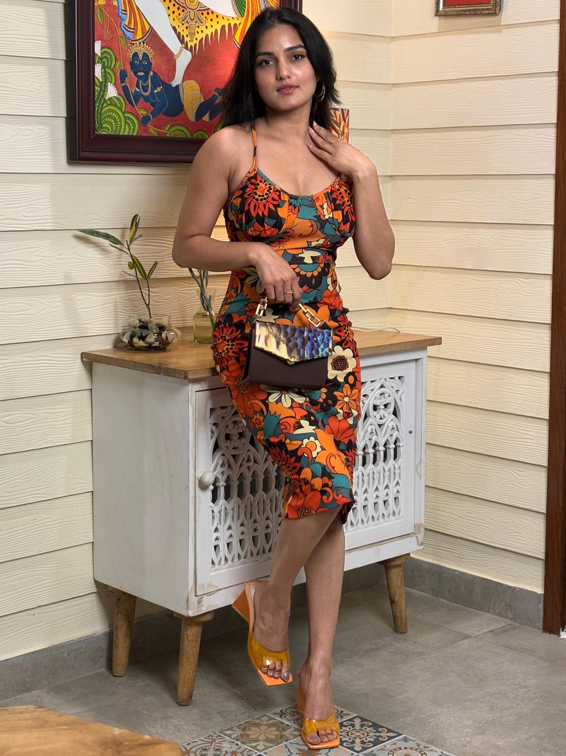 TANDUL Women Multicolor Floral Printed Dress
