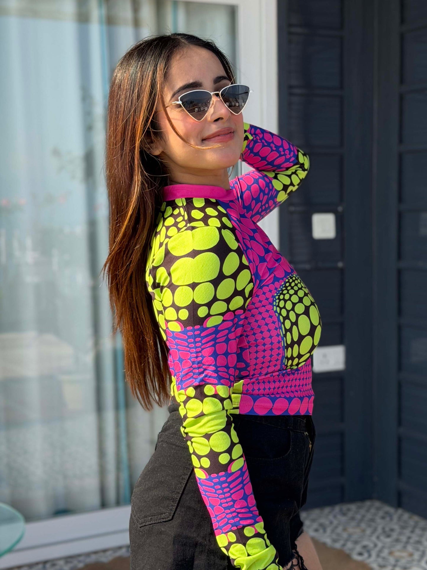 TANDUL Women Vibrant Multicolor Top