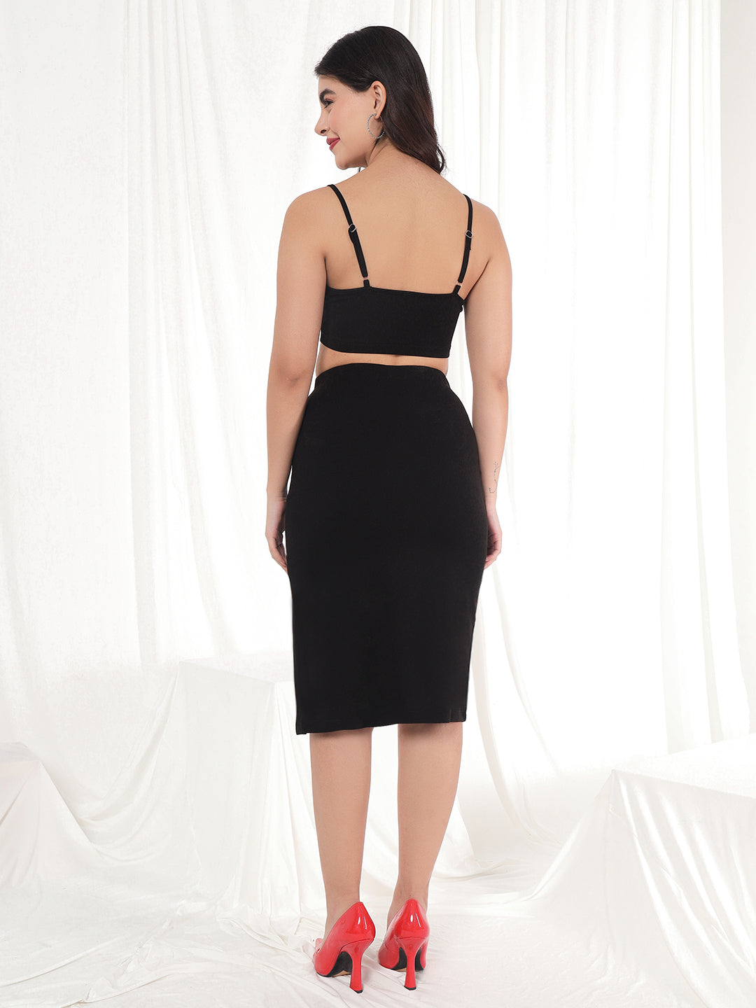 TANDUL Top Skirt Co-ords Set