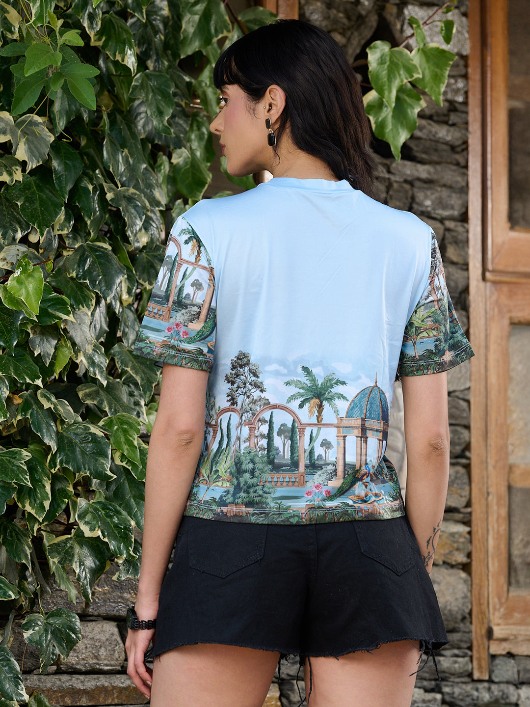 TANDUL Women Tropical Printed T-shirt