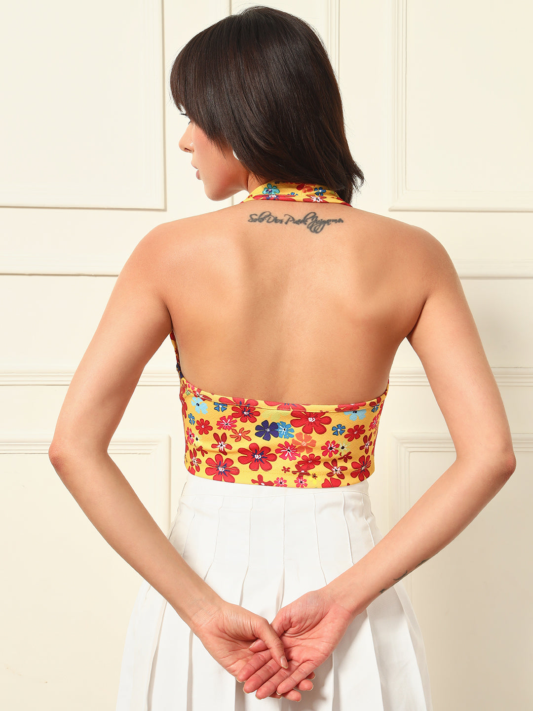 TANDUL  Casual Sleeveless Printed Women Multicolor Top