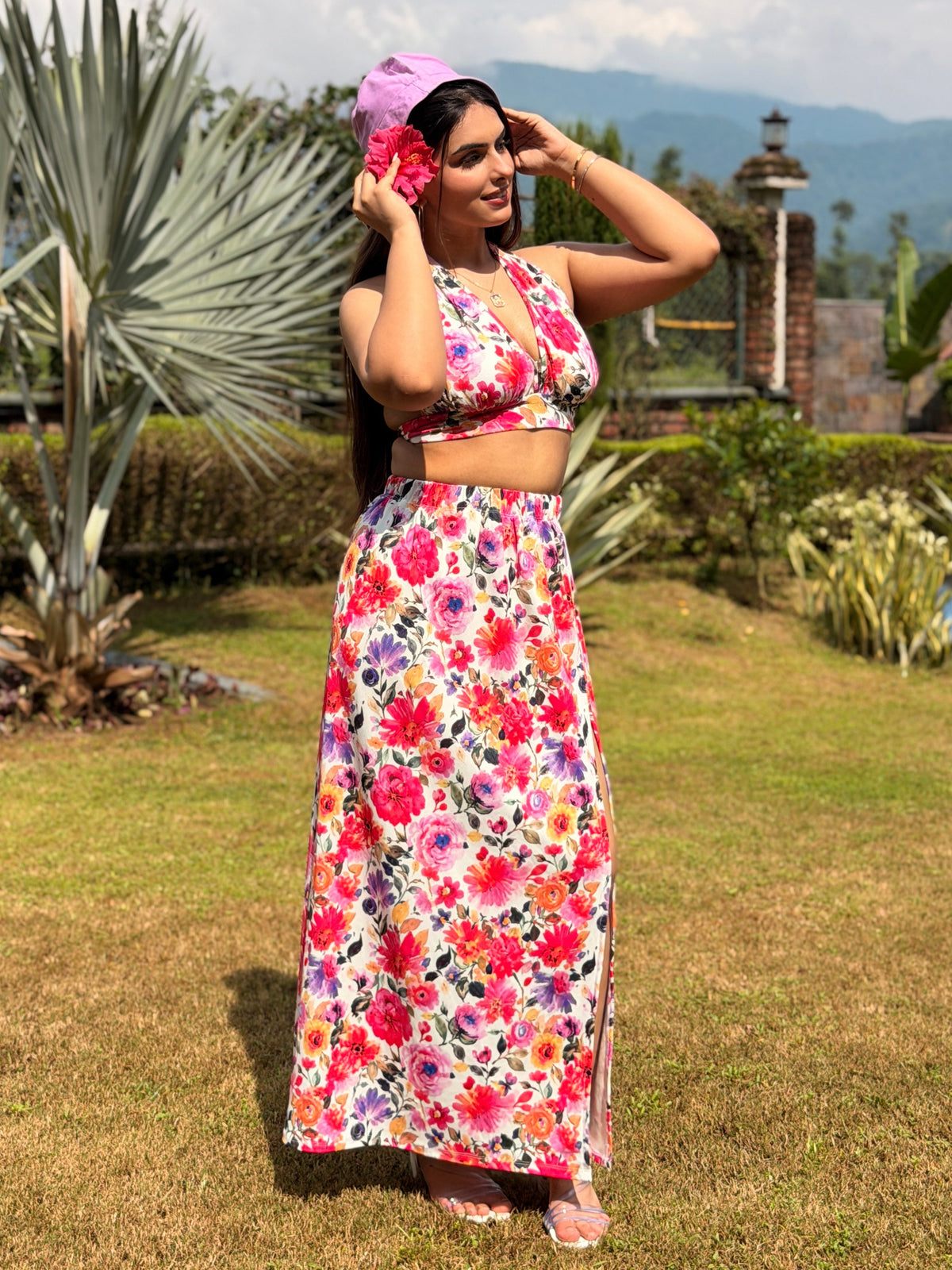 TANDUL Women Paradise Bloom Multicolor Printed Co-ord Set
