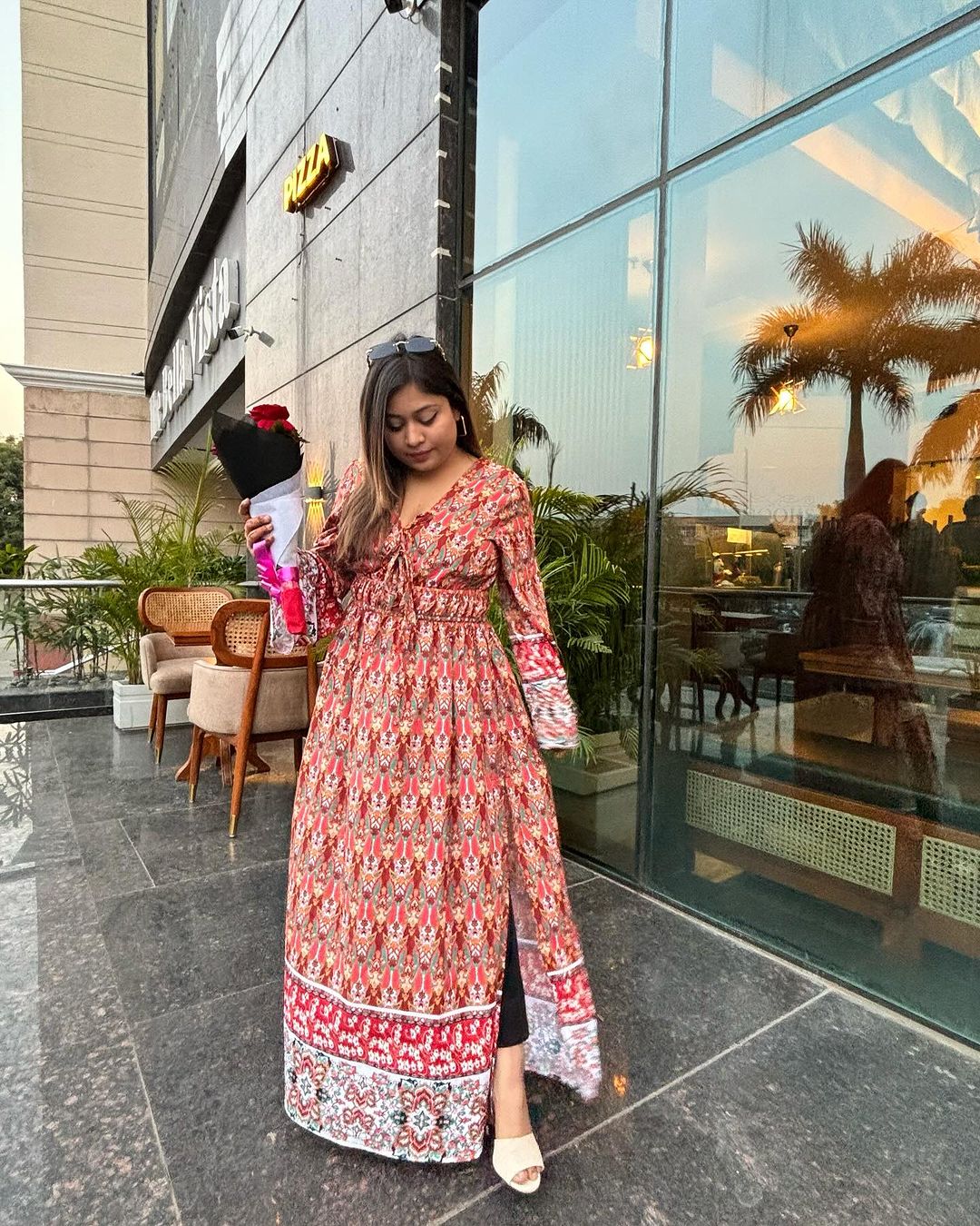 TANDUL  Women Fit and Flare Multicolor Dress
