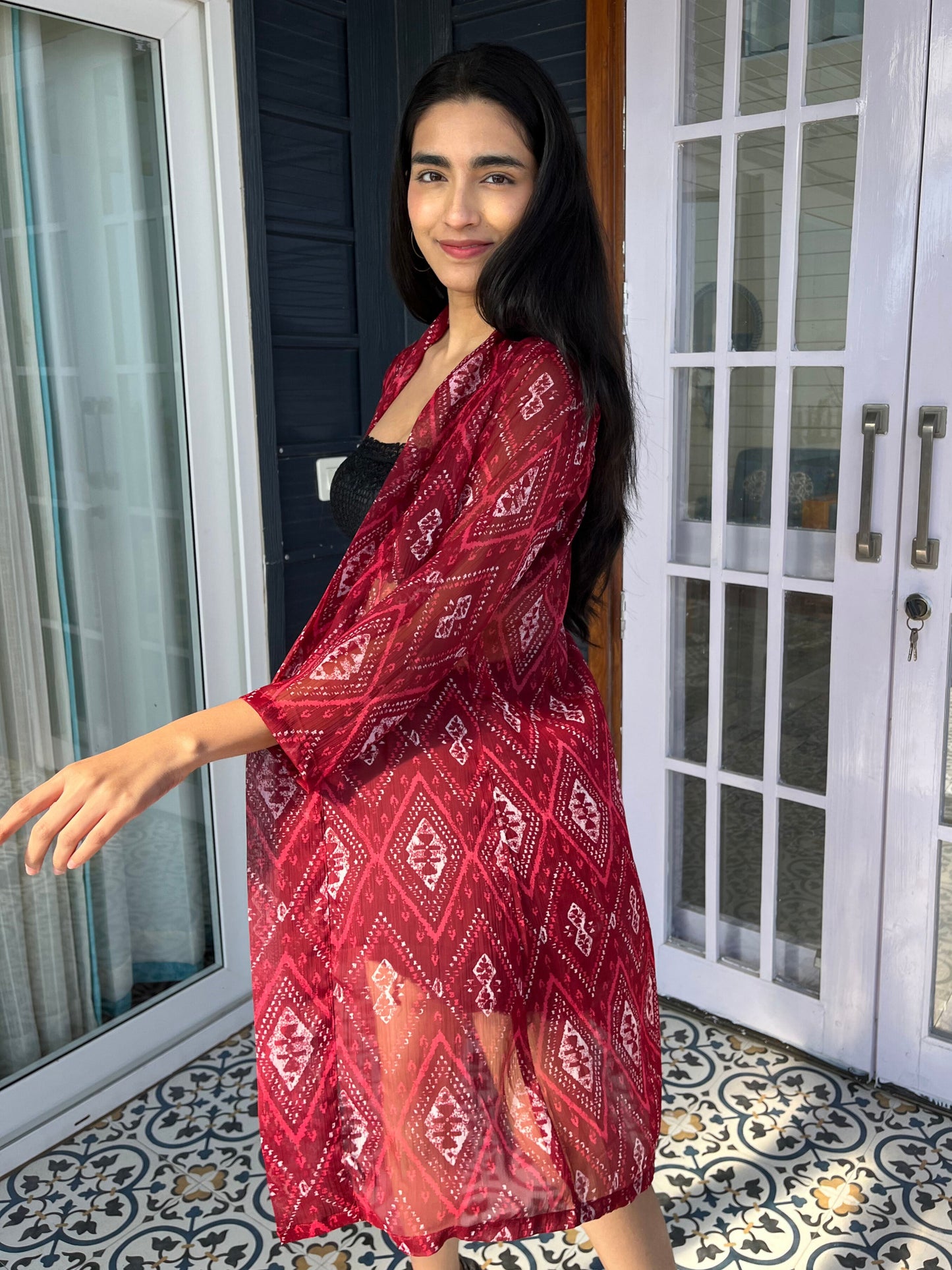 TANDUL Women Stunning Georgette Shrug