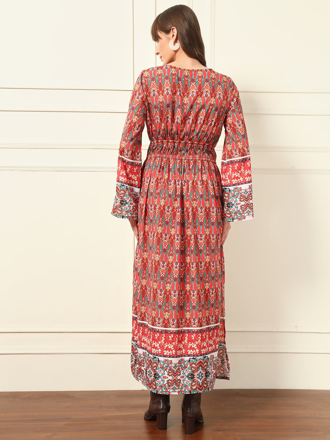 Women Maxi Multicolor Dress