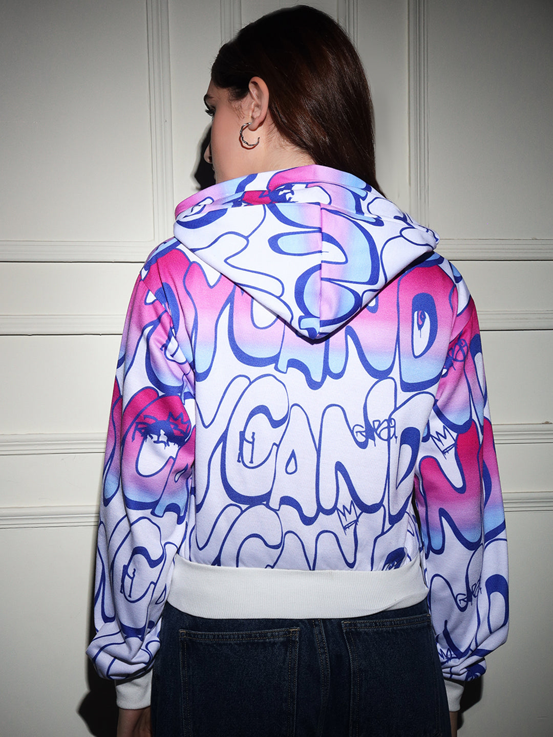 TANDUL  Women Printed Fleece Jacket