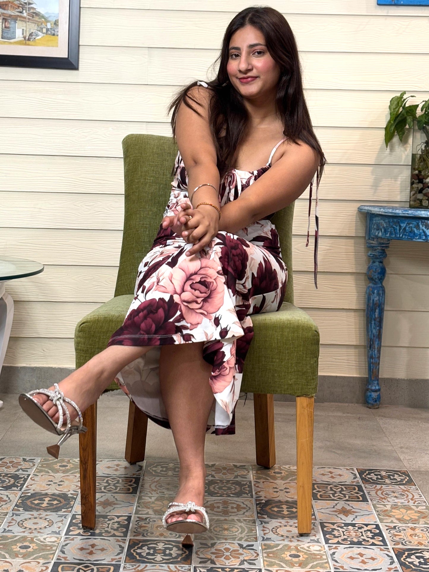 TANDUL Women Floral Printed Long Dress