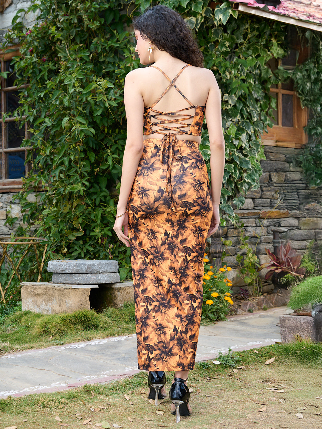 TANDUL Women Yellow Floral Printed Co-ord Set