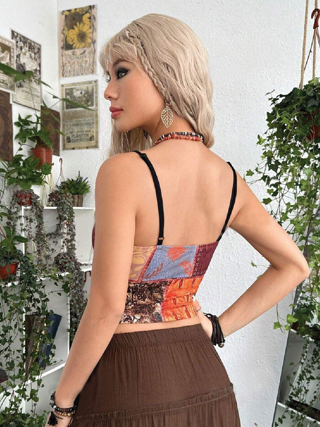TANDUL  Casual Sleeveless Printed Women Multicolor Top