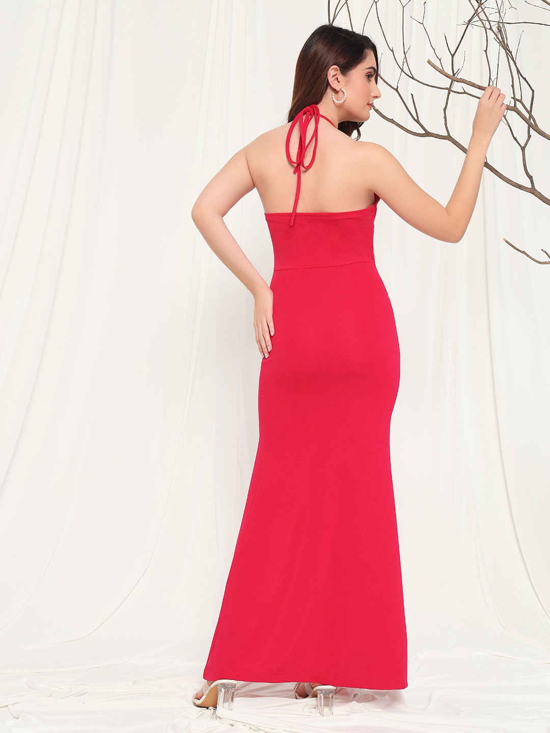 TANDUL  Women Bodycon Pink Dress