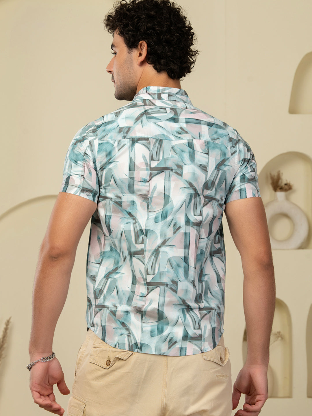 TANDUL Men Printed Casual Multicolor Shirt