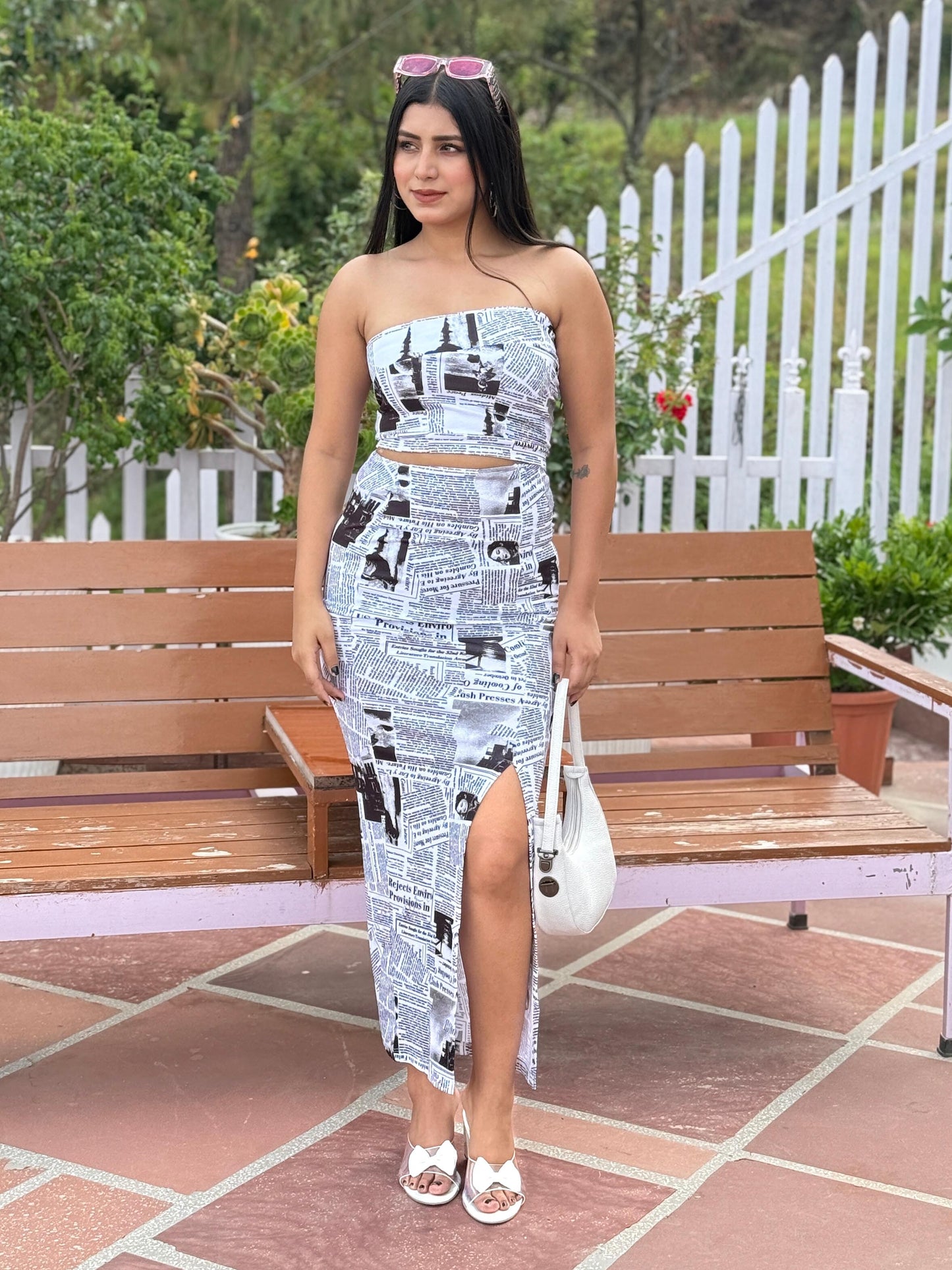 TANDUL Women Two Piece Dress Multicolor Dress
