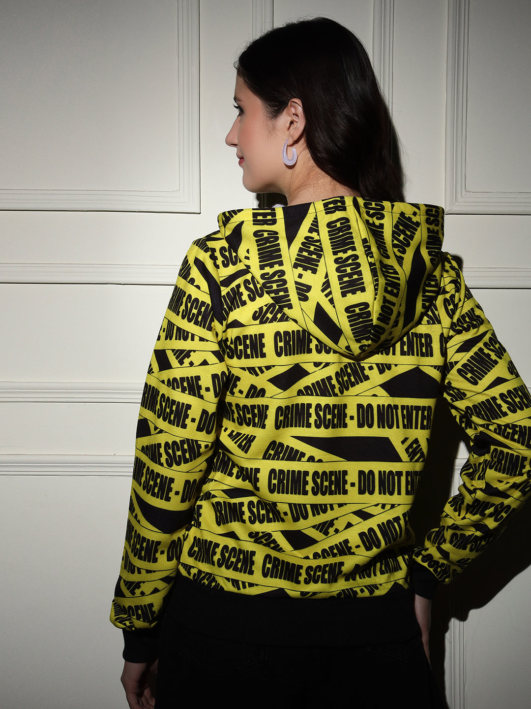 TANDUL  Women Full Sleeve Printed Hooded Sweatshirt