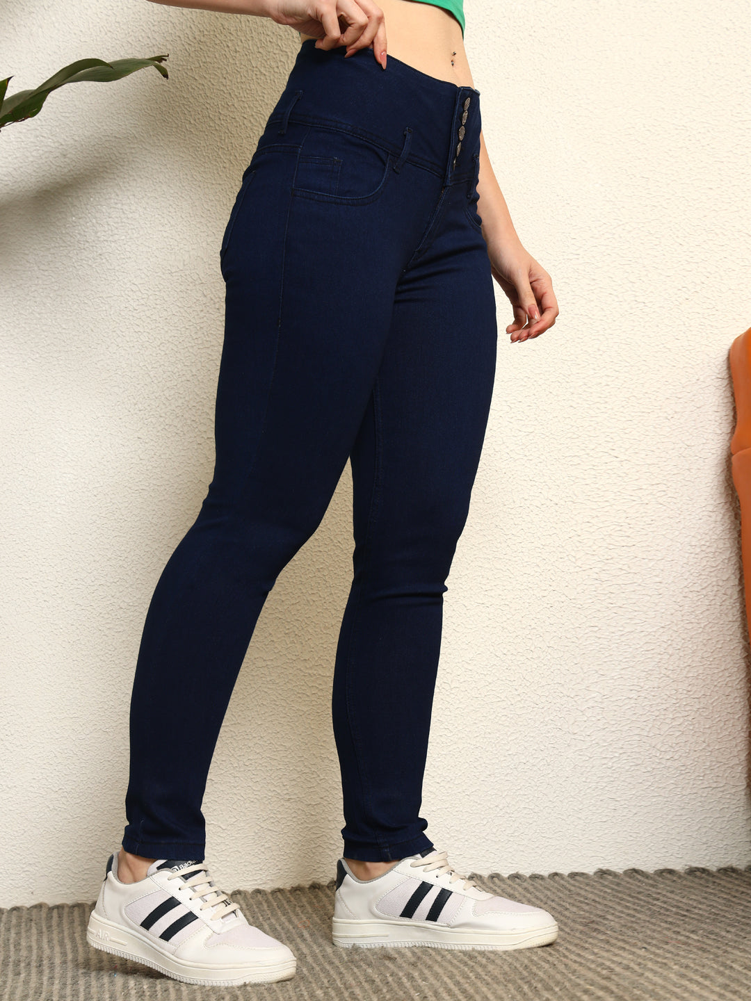 TANDUL WOMEN BLUE JEANS