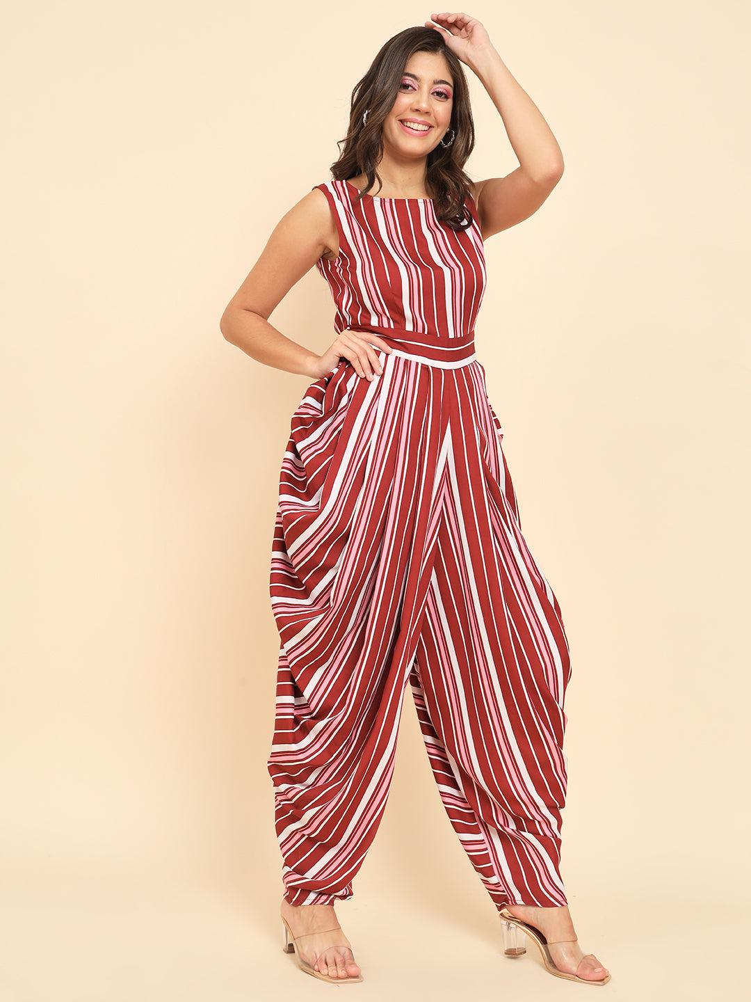 TANDUL Striped Women Jumpsuit