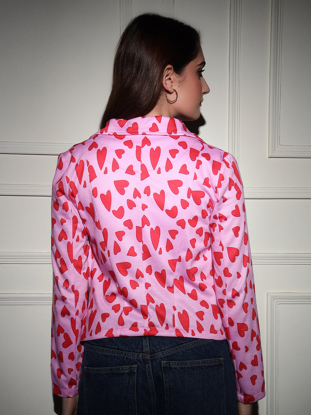 TANDUL  Polyester Printed Coat For Women