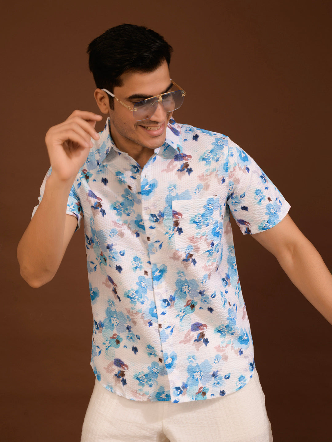 TANDUL  Men Regular Fit Printed Casual Shirt