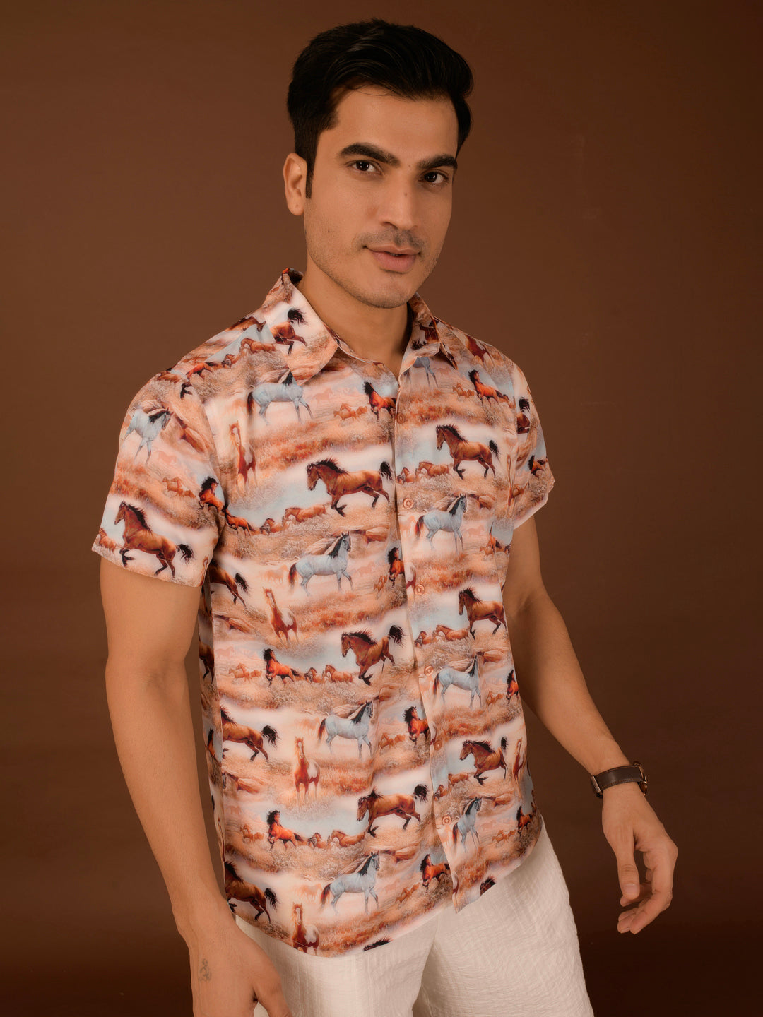 TANDUL  Men Regular Fit Printed Casual Shirt