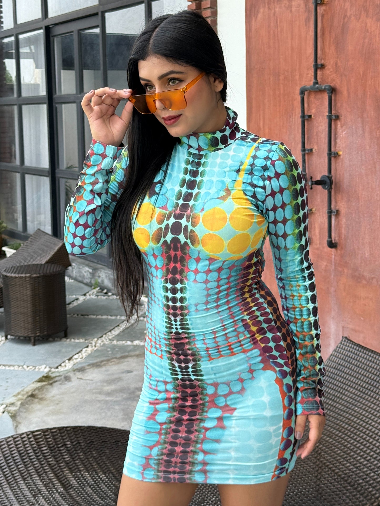 TANDUL Women Printed Bodycon Dress