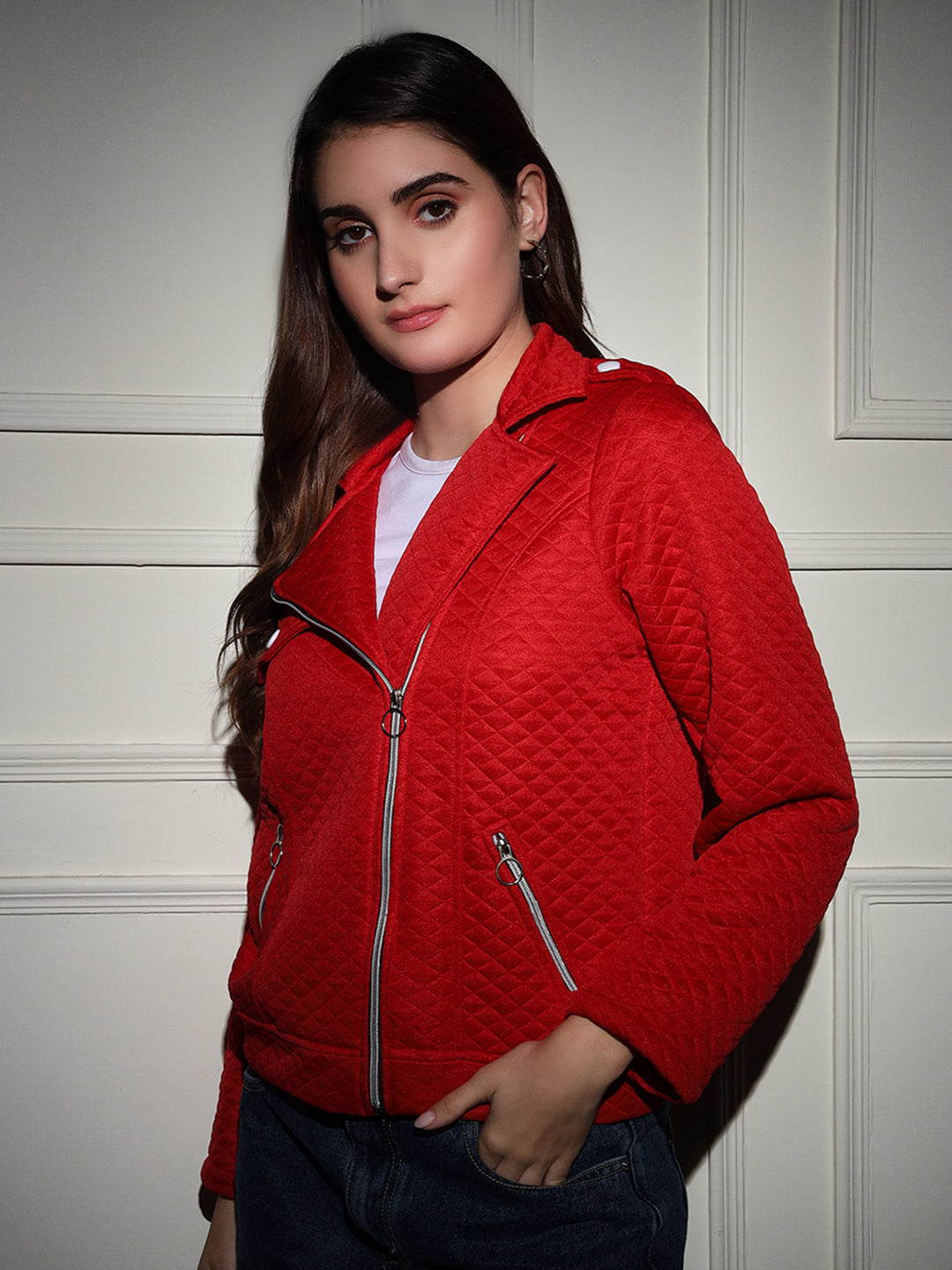 TANDUL  Women Solid Quilted Jacket