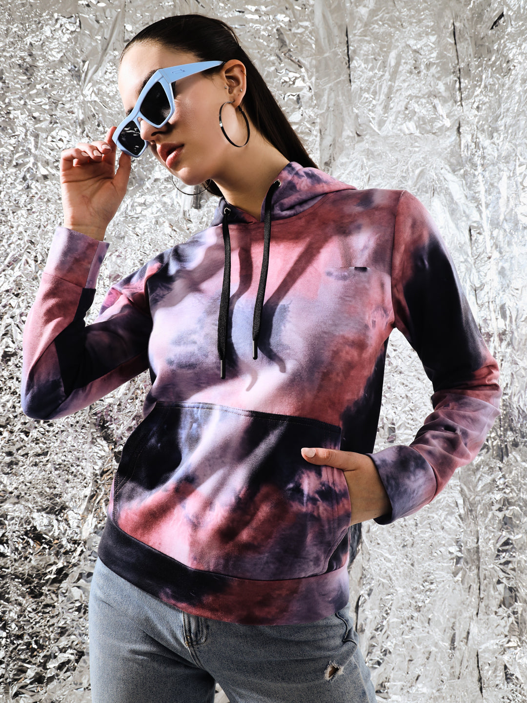 TANDUL Women Full Sleeve Printed Sweatshirt