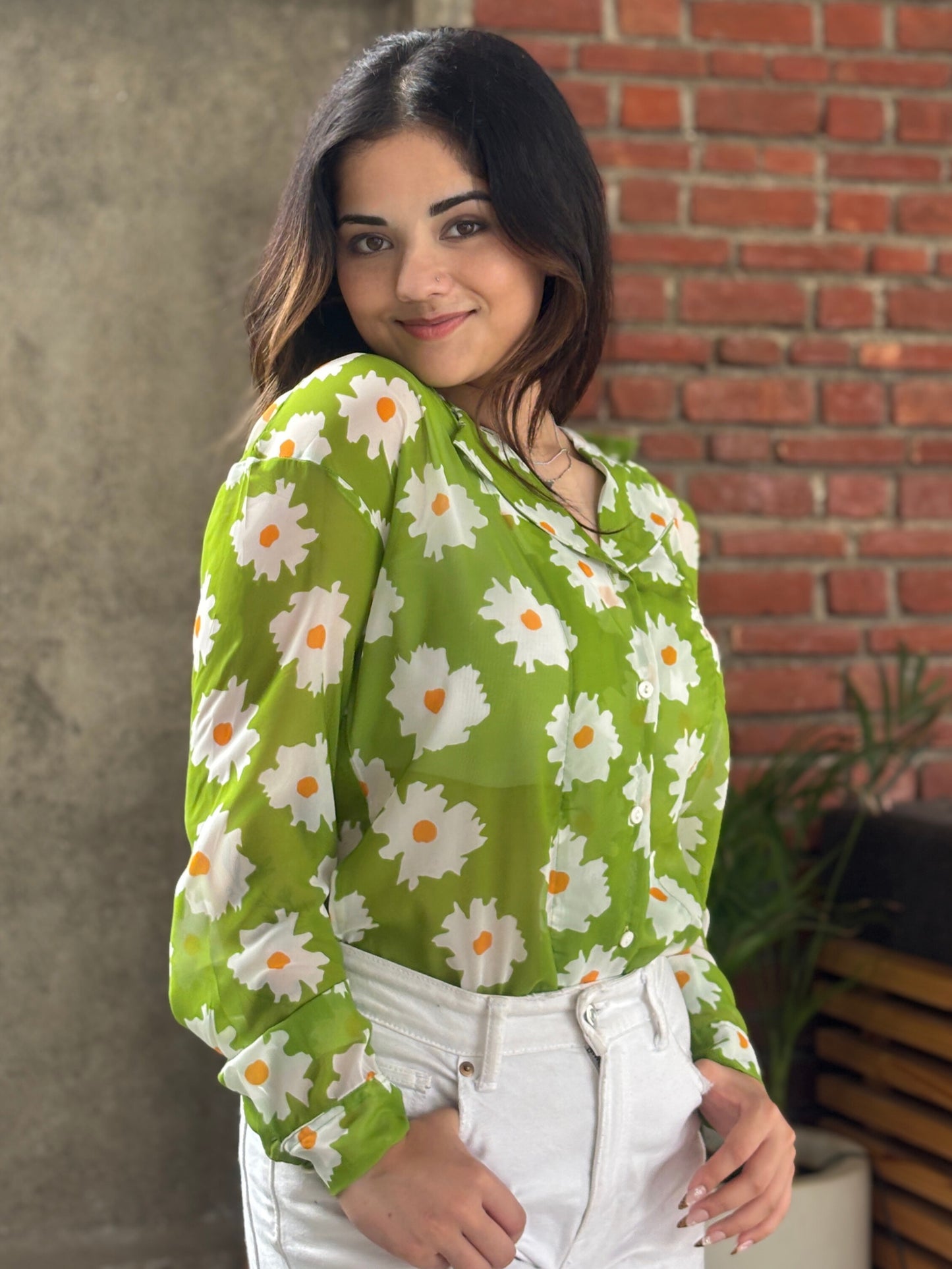 TANDUL  Women Regular Fit Printed Casual Shirt