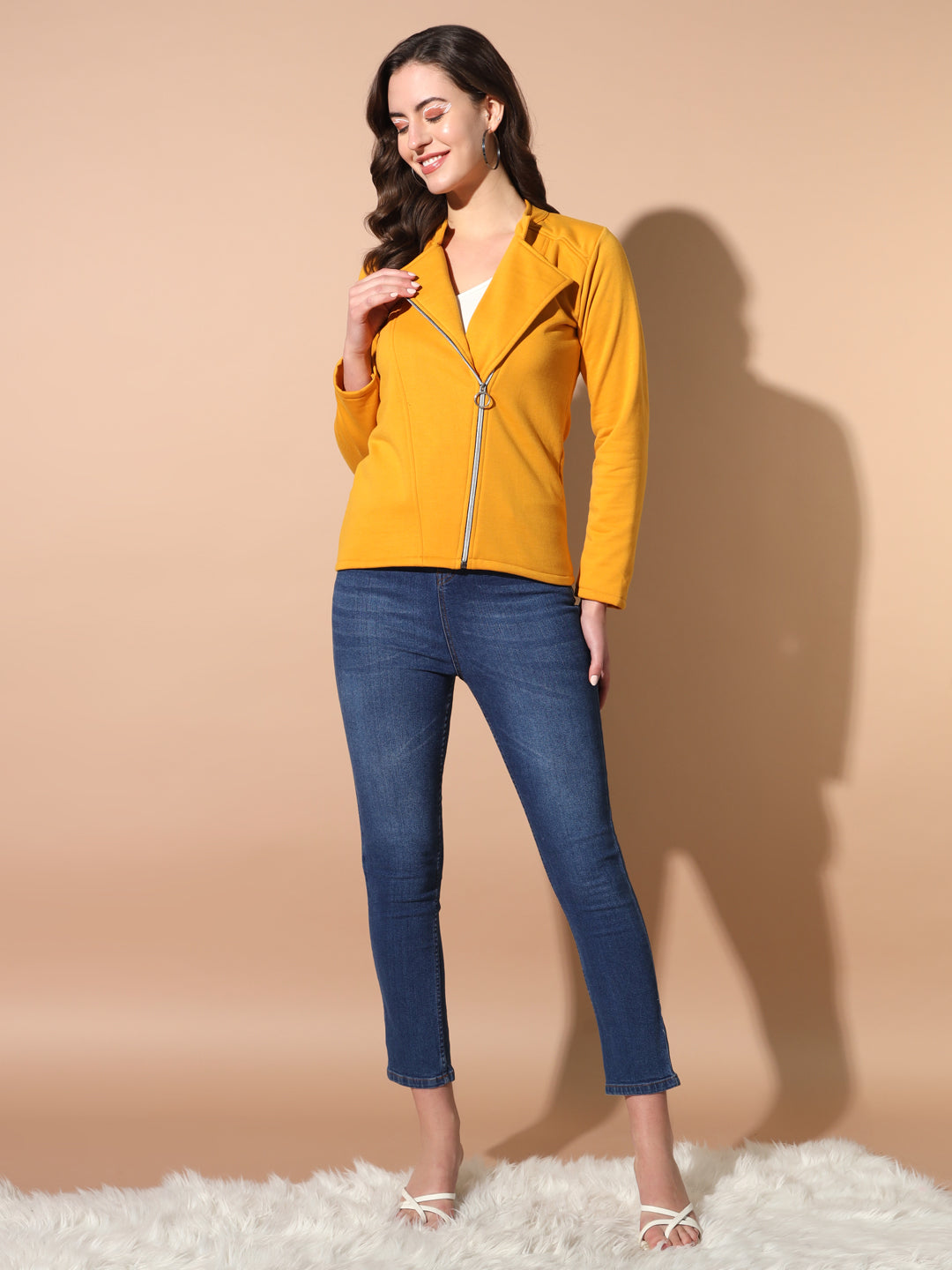 TANDUL Women Solid Casual Jacket