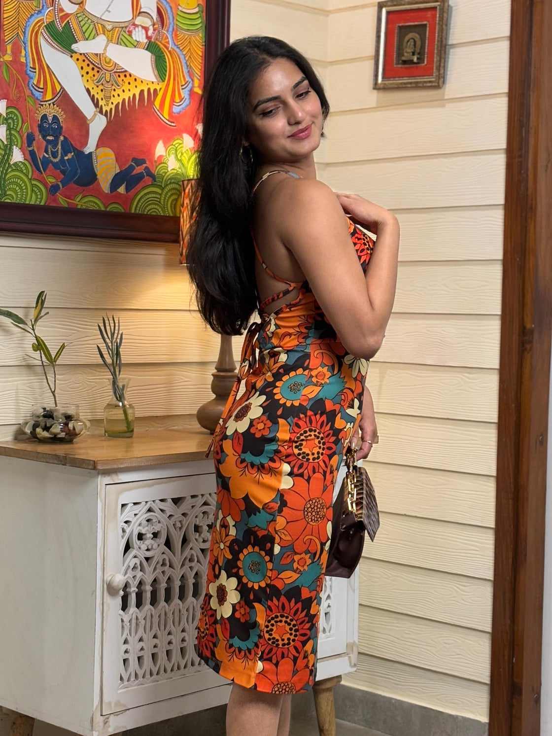 TANDUL Women Multicolor Floral Printed Dress