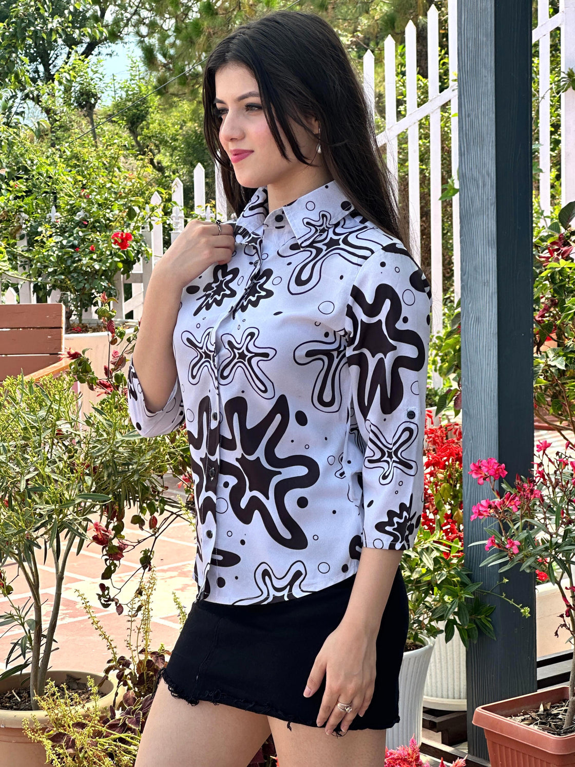 TANDUL Women Floral Printed Shirt