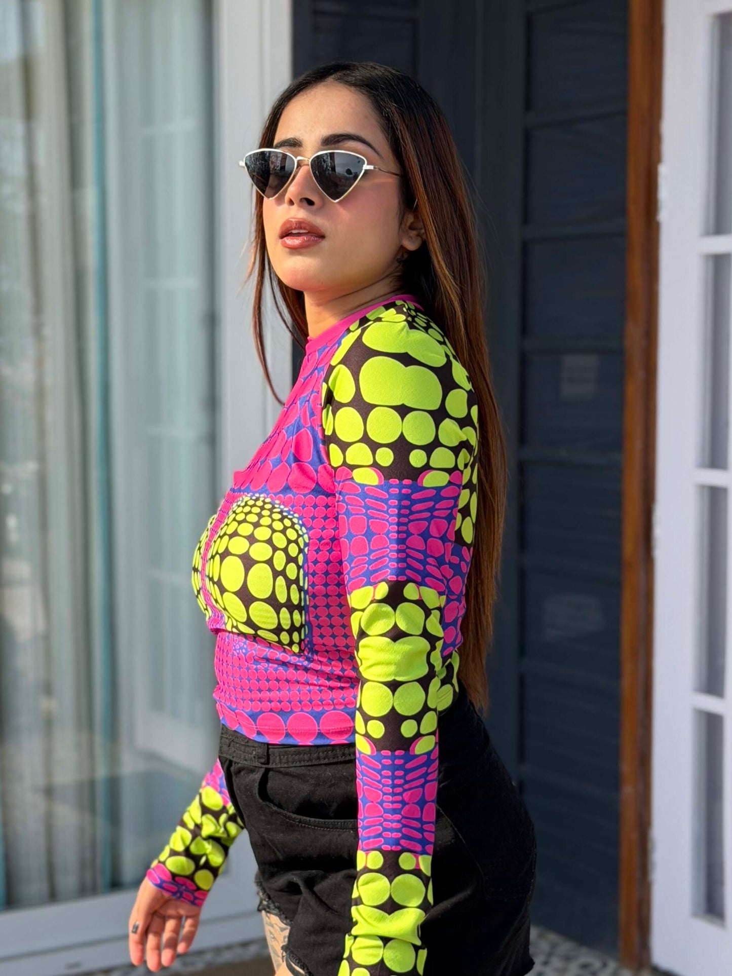 TANDUL Women Vibrant Multicolor Top