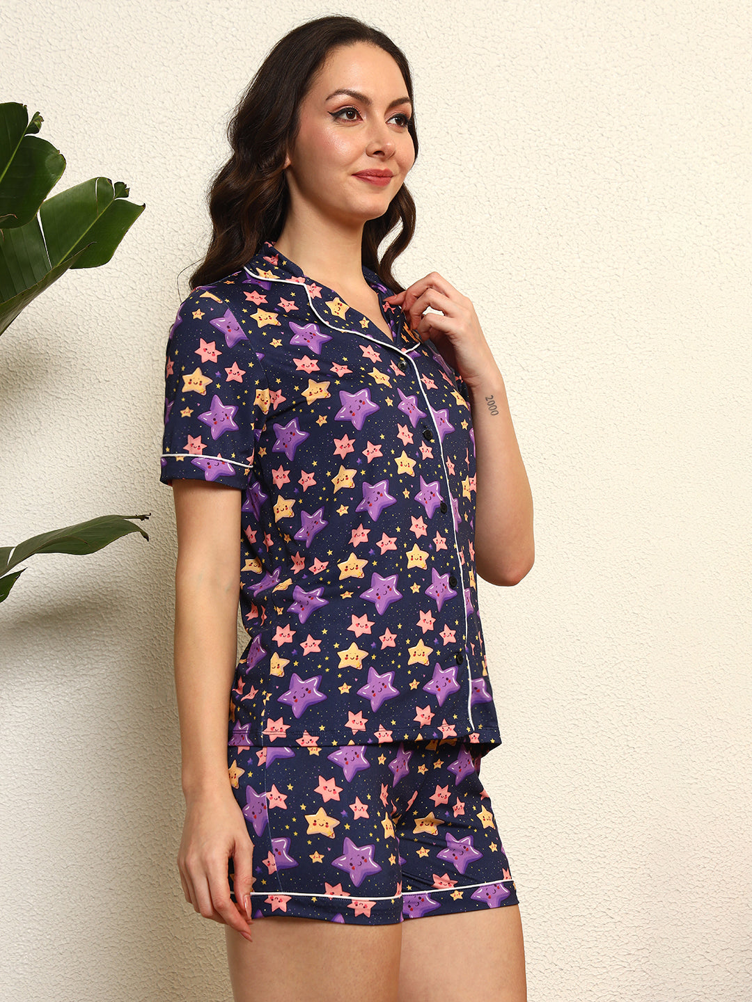 TANDUL Women Pretty Printed Nightsuit