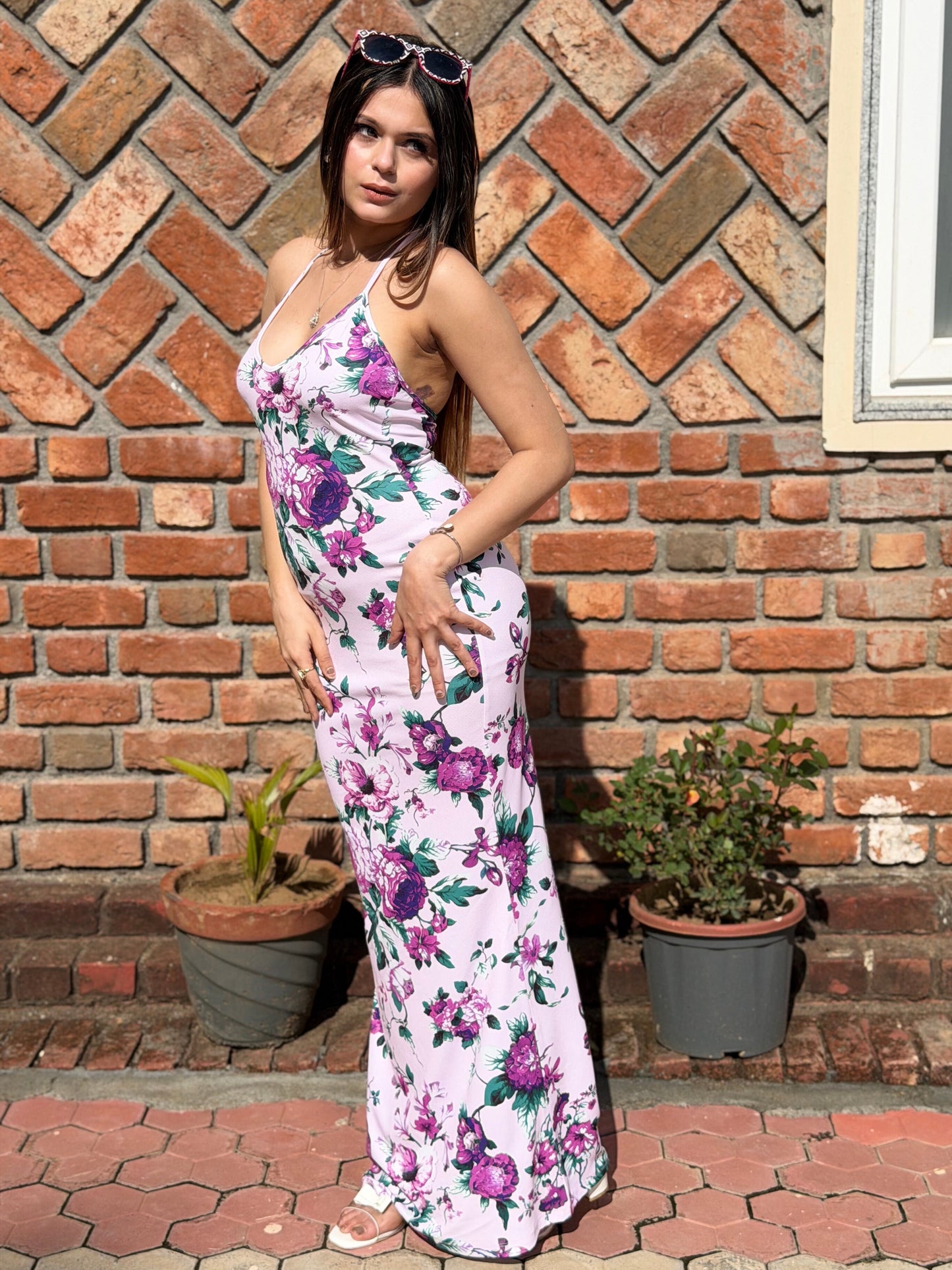 TANDUL Women Purple Floral Printed Dress