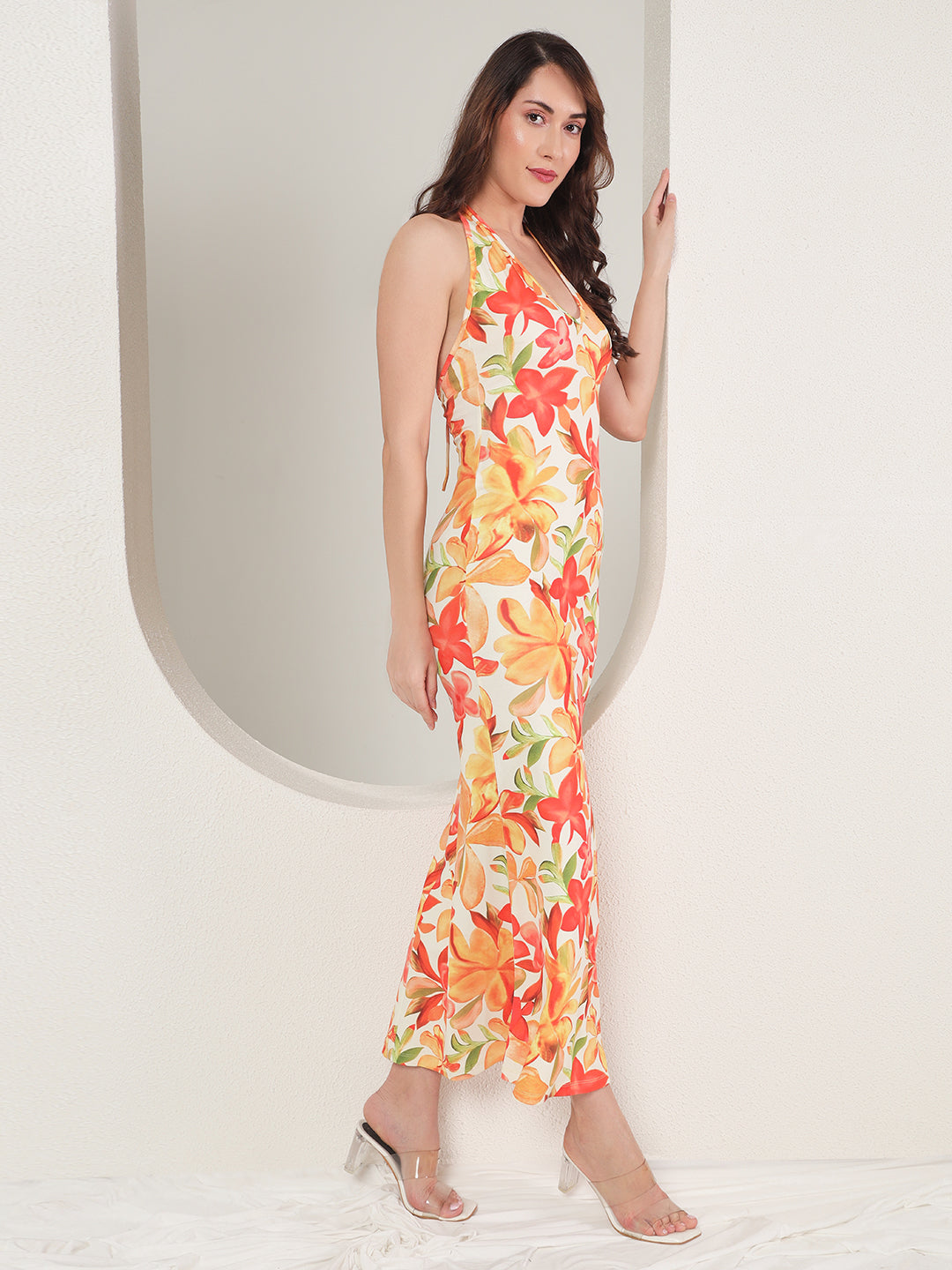 TANDUL  Women Bodycon Yellow Dress