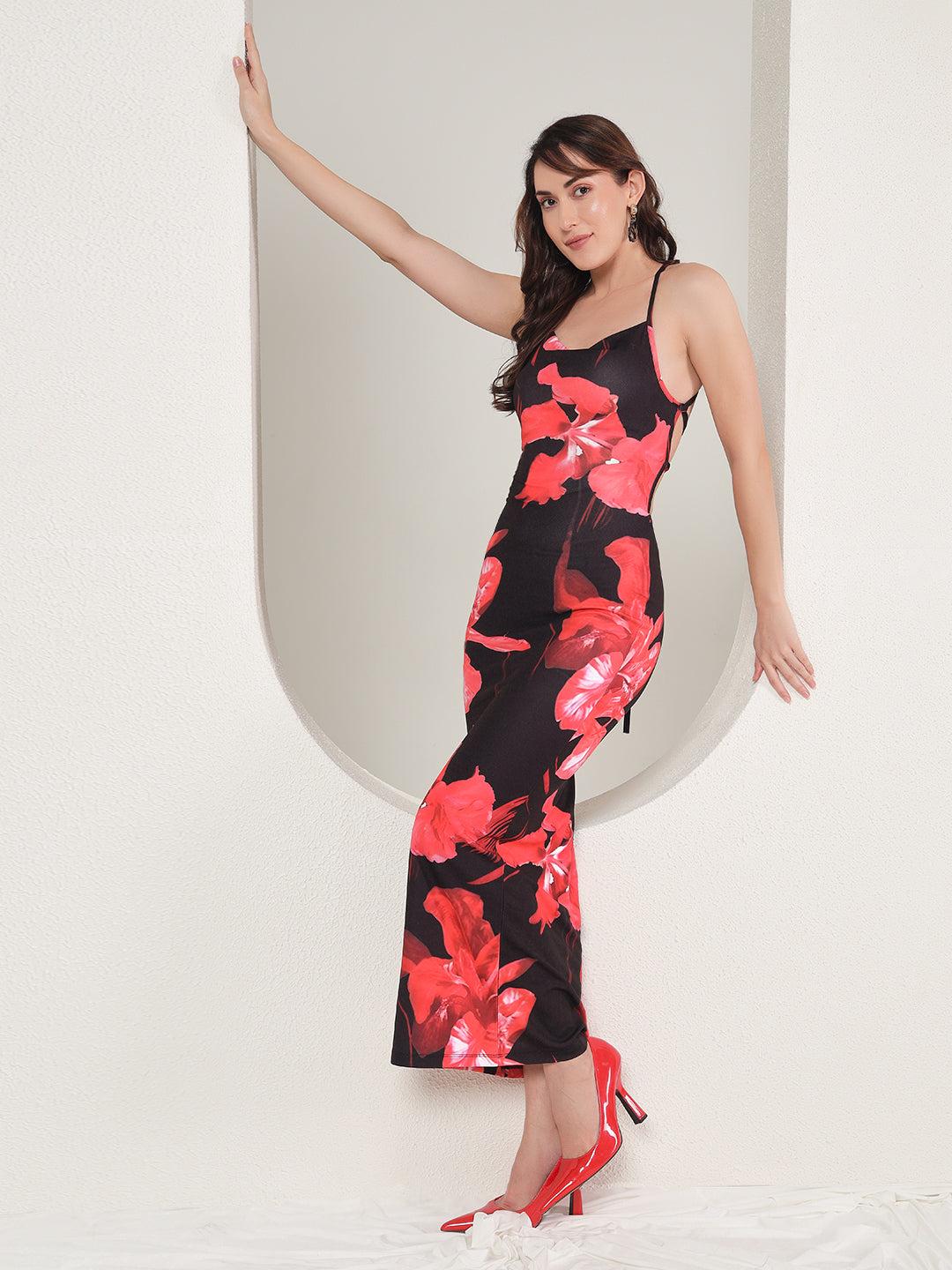 TANDUL  Women Bodycon Black Dress