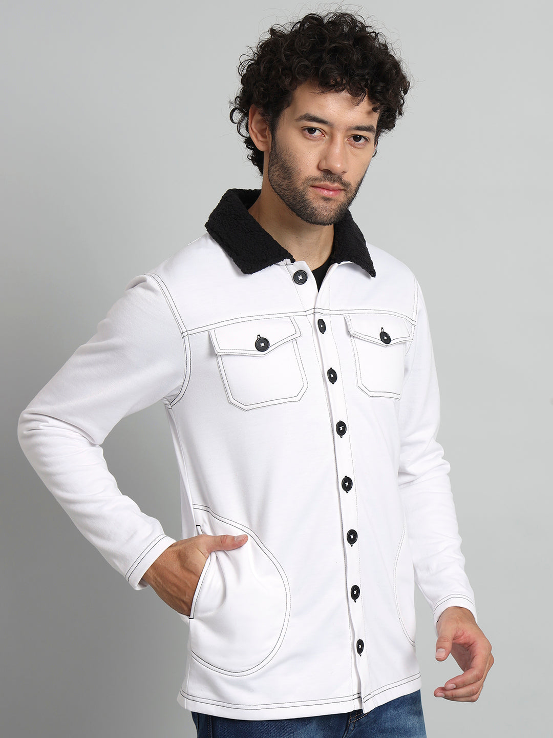 TANDUL  Men Solid Casual Jacket