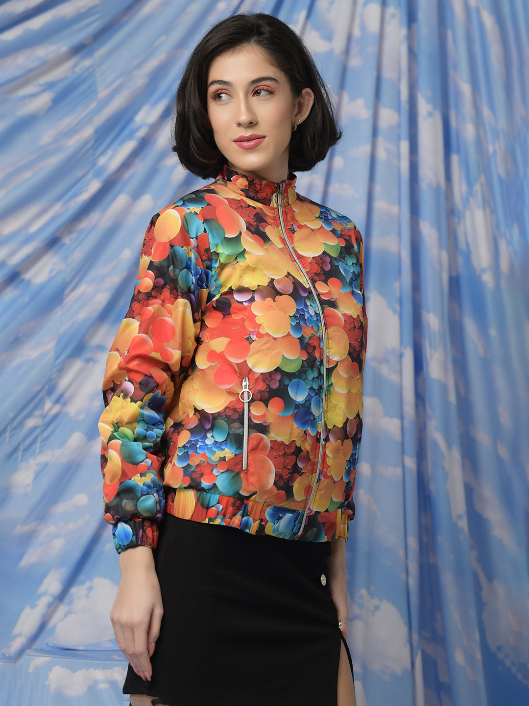 TANDUL  Women Printed Puffer Jacket
