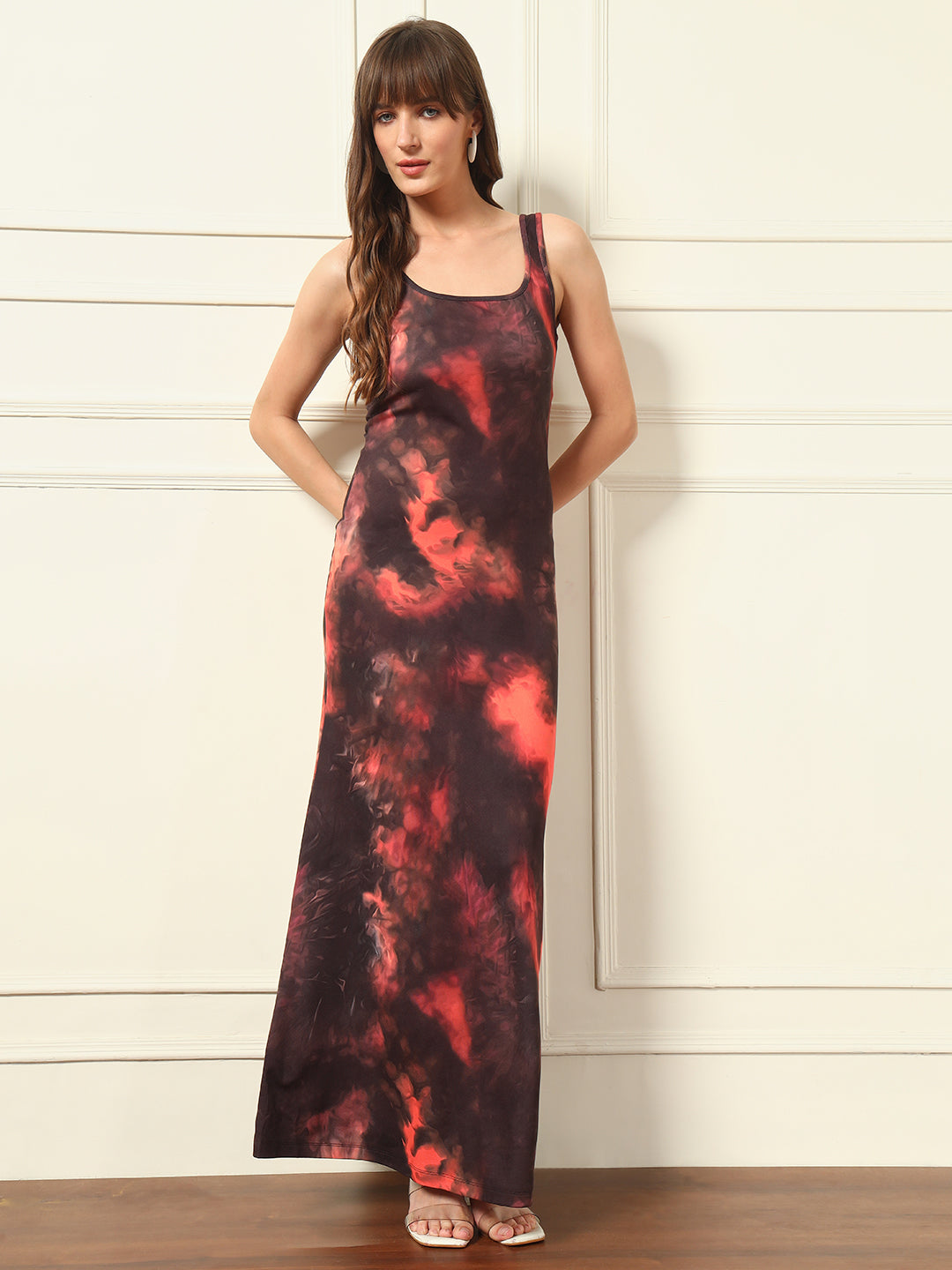 TANDUL Women Bodycon Brown Dress