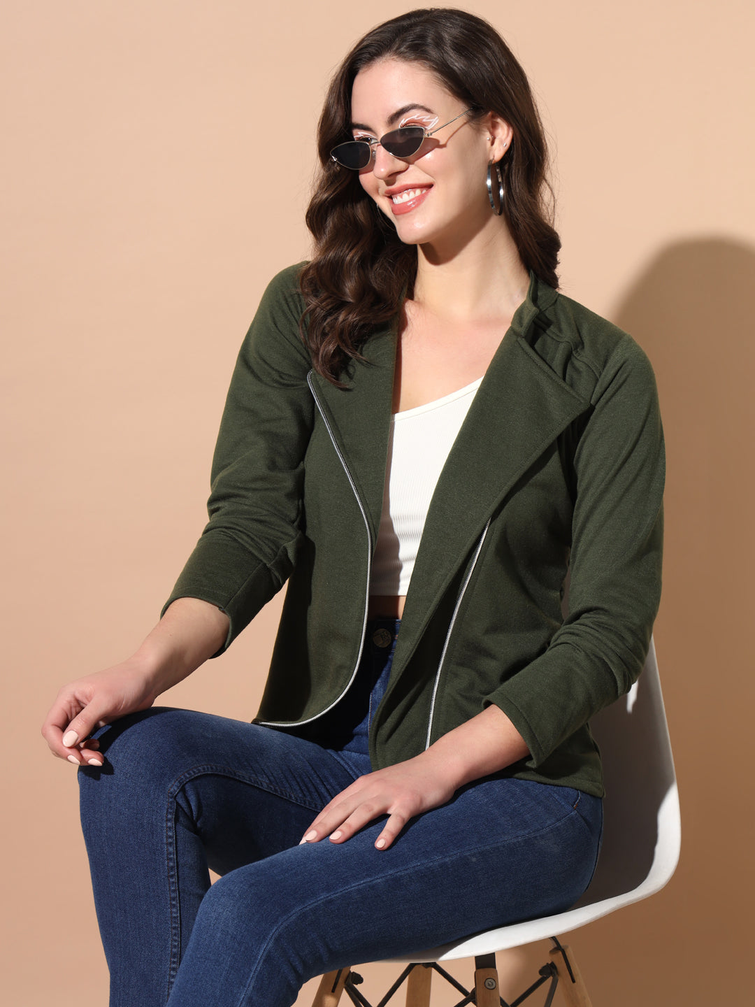 TANDUL Women Solid Casual Jacket