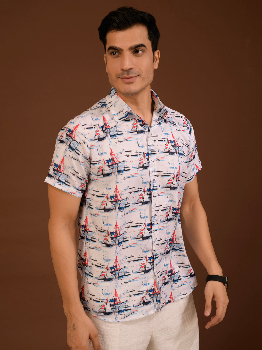 TANDUL  Men Regular Fit Printed Casual Shirt