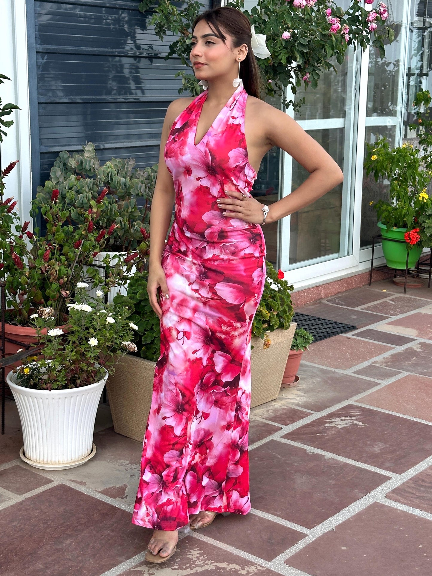 TANDUL Women Multicolor Floral Printed Dress