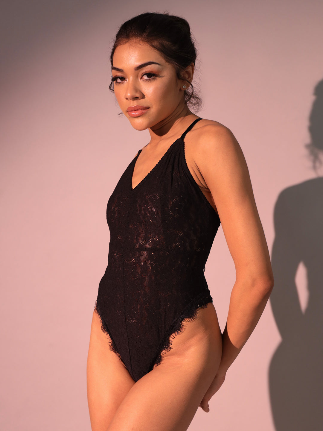 ELTIRE Black Alluring Bodysuit