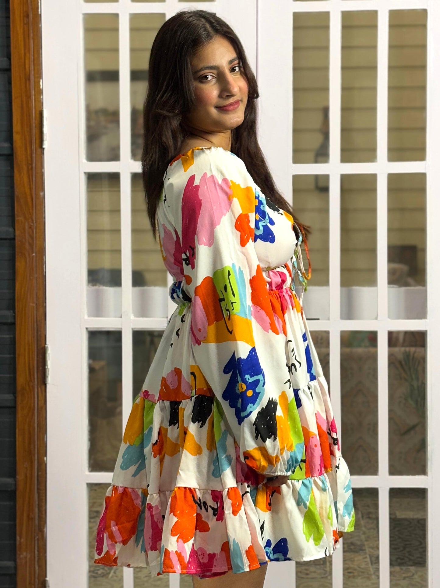 TANDUL Women Multicolor Flaired Dress