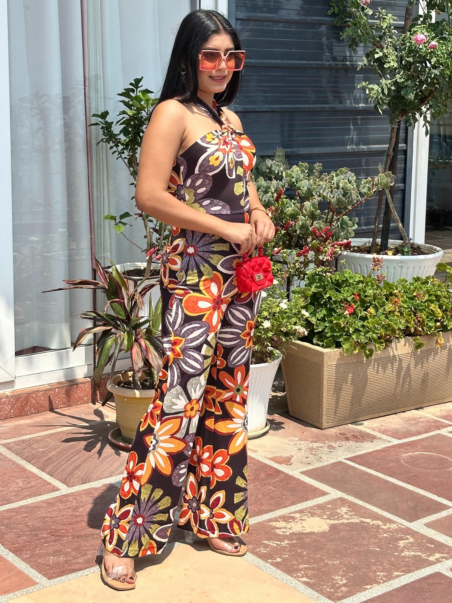TANDUL Women Floral Printed Jumpsuit