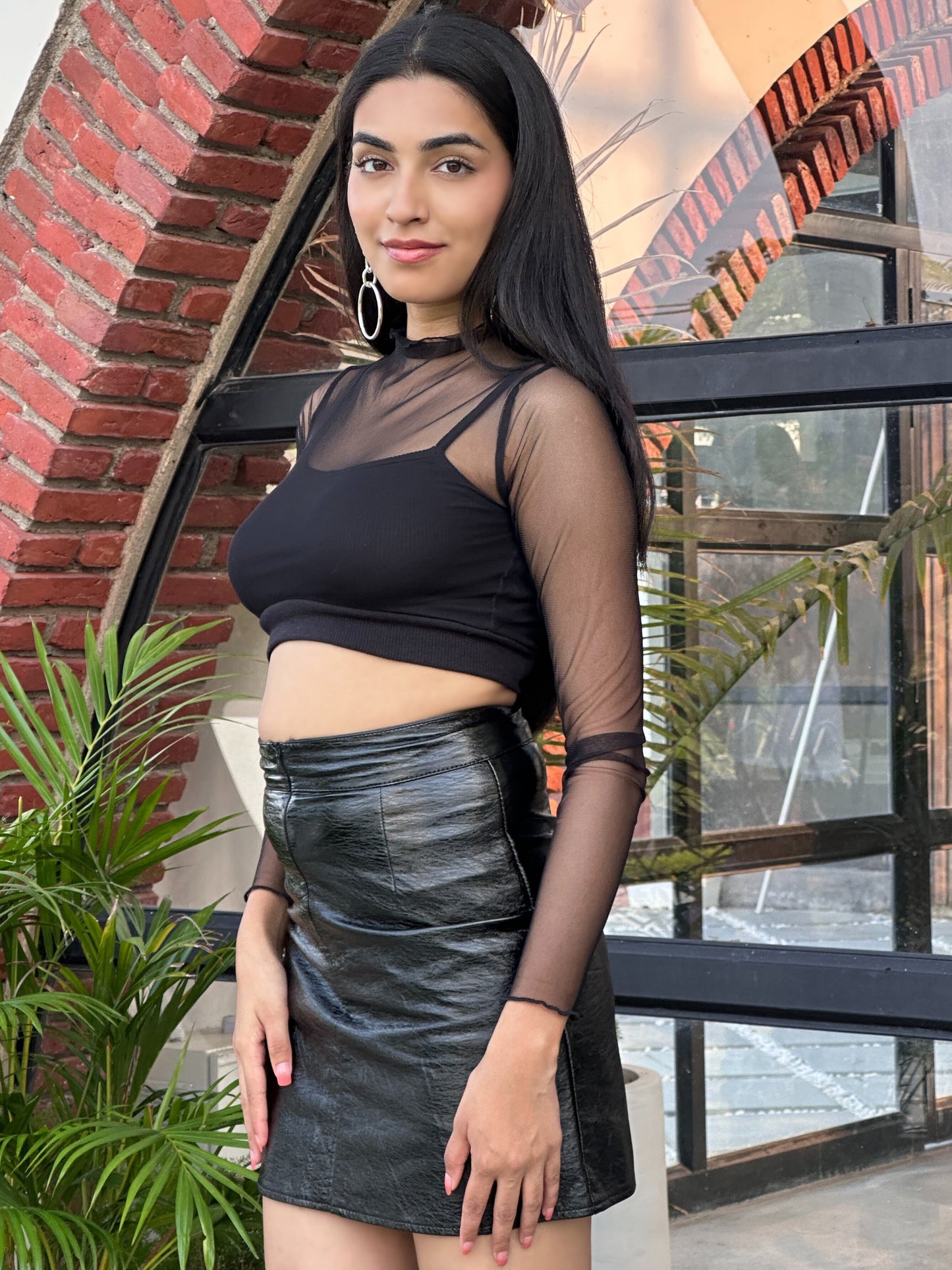 TANDUL Women Styliosh Black Crop Top