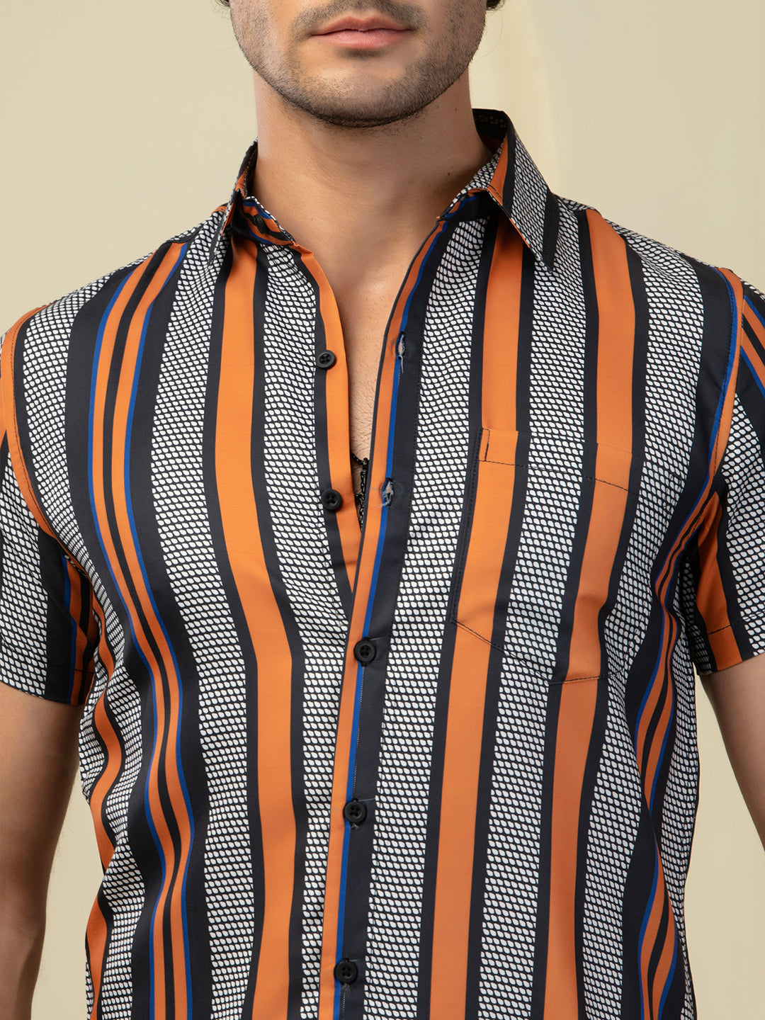 TANDUL Men Printed Casual Multicolor Shirt