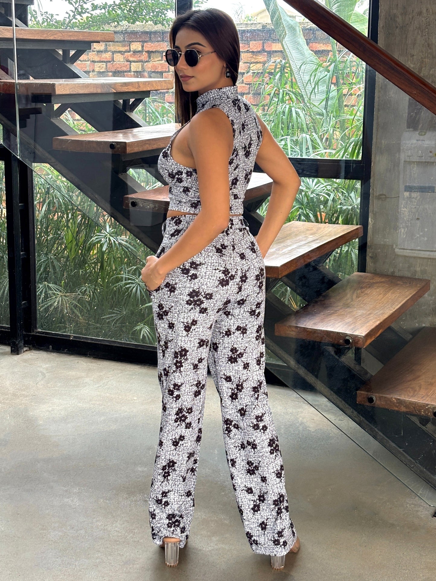 TANDUL Women Stunning Floral Printed Co-ord Set