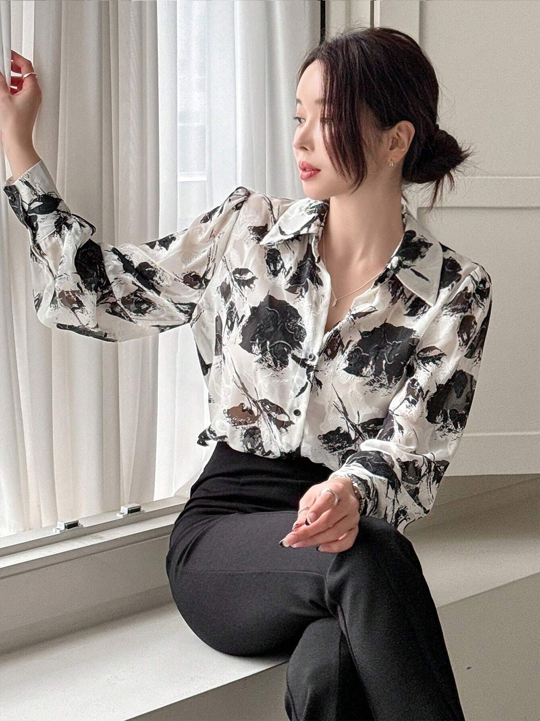 TANDUL  Women Regular Fit Printed Casual Shirt