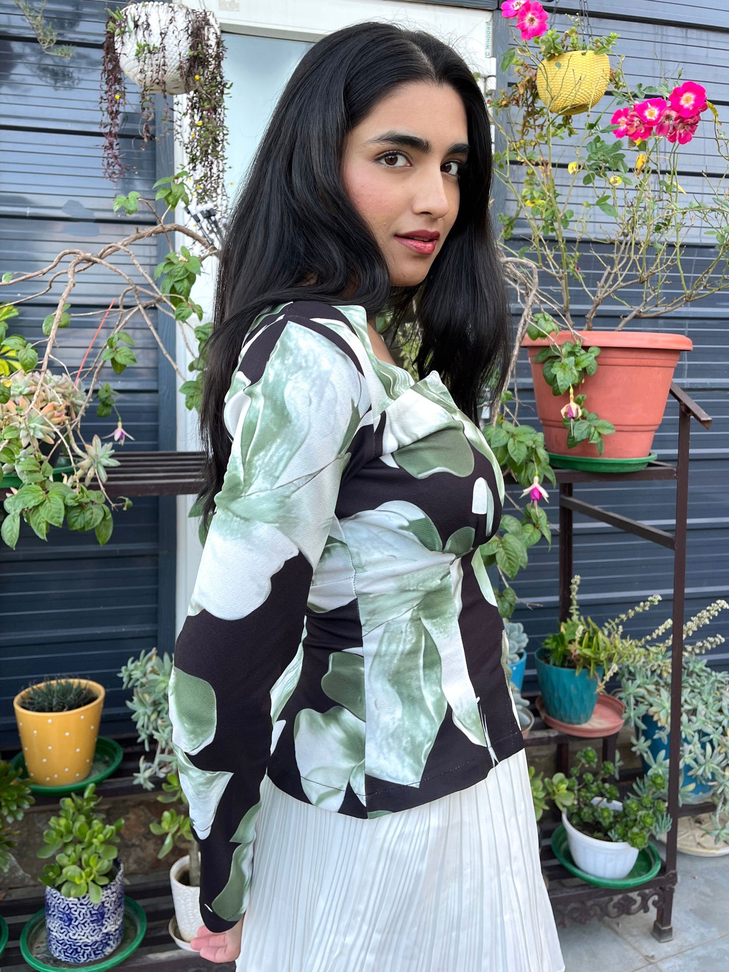 TANDUL WOMEN PRINTED TOP