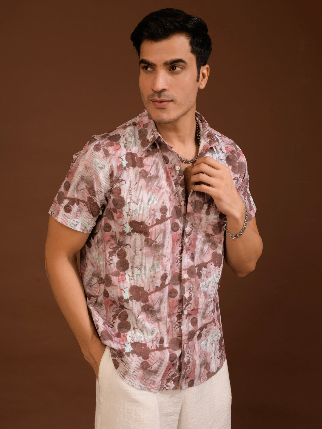 TANDUL  Men Regular Fit Printed Casual Shirt